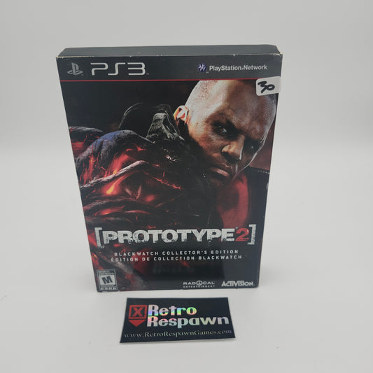 Prototype 2 [Blackwatch Collector's Edition] - Playstation 3 (Complete)