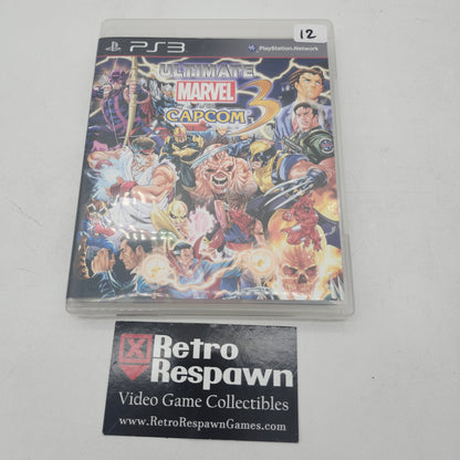 Ultimate Marvel vs Capcom 3 [Not for resale]- Playstation 3 (Missing Manual)