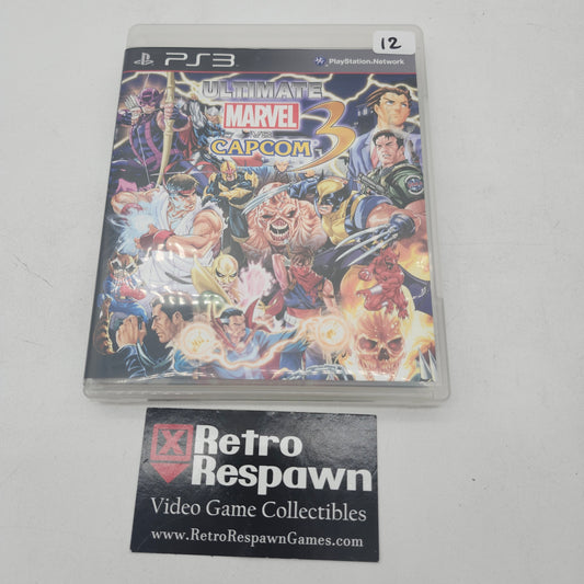 Ultimate Marvel vs Capcom 3 [Not for resale]- Playstation 3 (Missing Manual)
