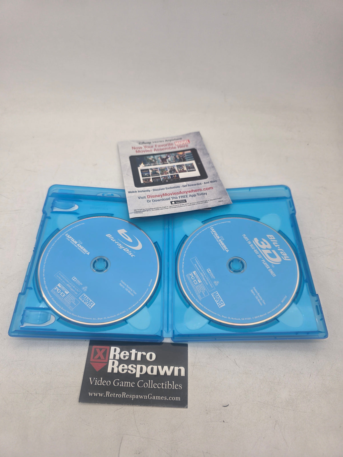 Captain America The Winter Soldier [Blu-Ray 3D + Blu-Ray] - TV-Show/Movie (Complete)