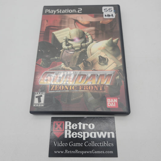 Mobile Suit Gundam Zeonic Front - Playstation 2 (Missing Manual)