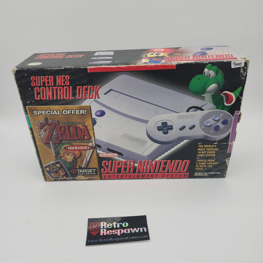 Super Nintendo Jr [Target Zelda] - Super Nintendo (Complete)