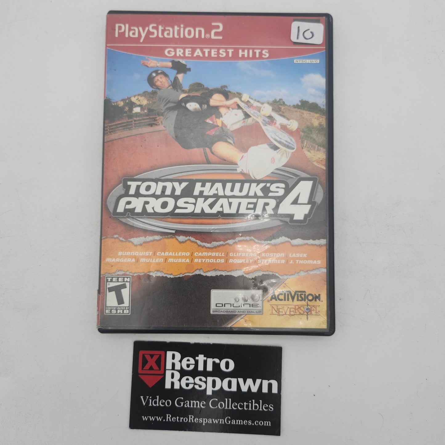 Tony Hawk 4 [Greatest Hits] - Playstation 2 (Complete)
