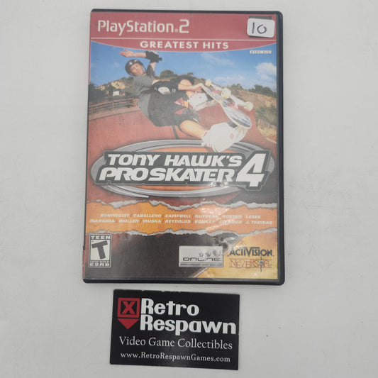 Tony Hawk 4 [Greatest Hits] - Playstation 2 (Complete)