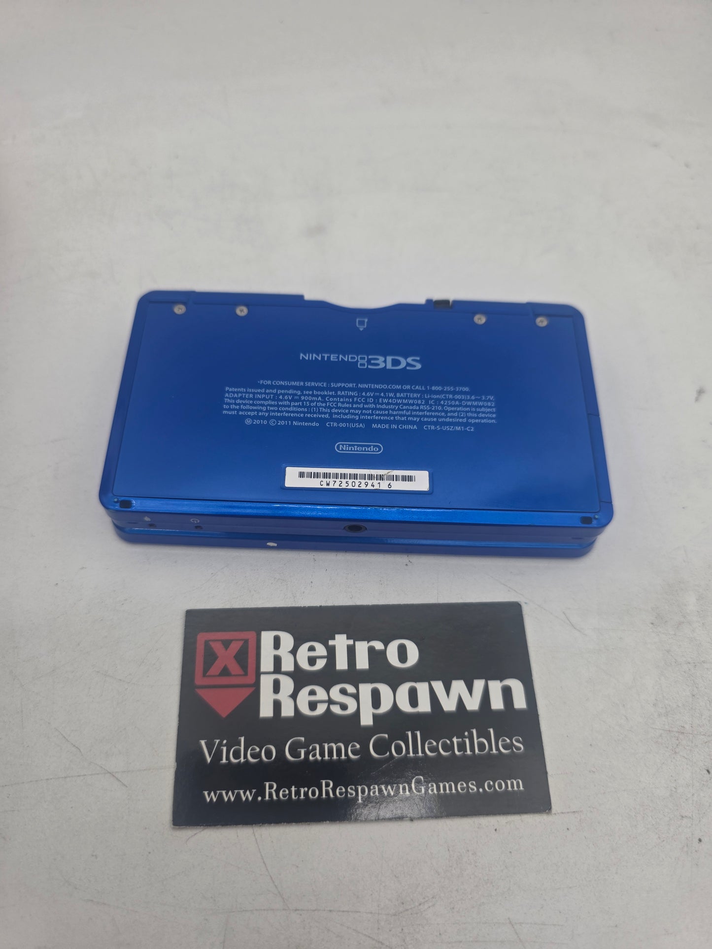 Nintendo 3DS Cobalt Blue - Nintendo 3DS (Console+Charger)