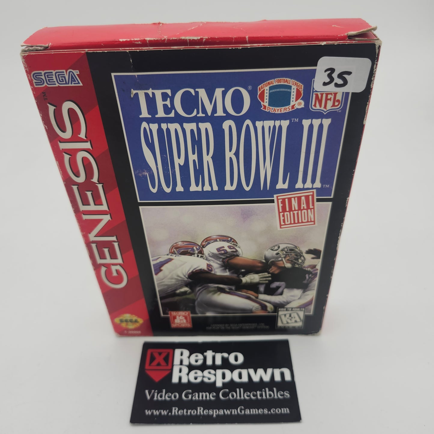 Tecmo Super Bowl III - Sega Genesis (Complete)