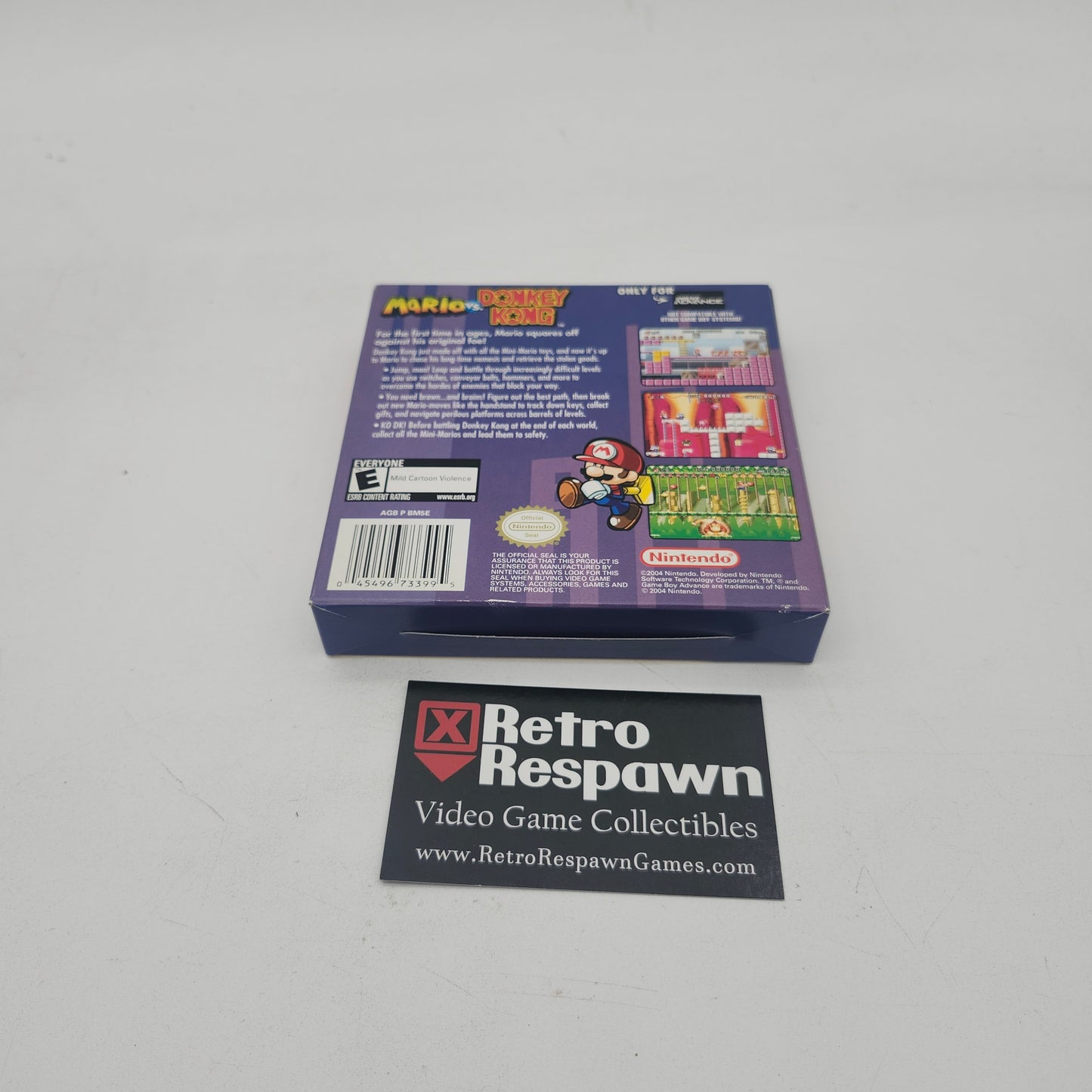 Mario vs. Donkey Kong - GameBoy Advance (Complete)