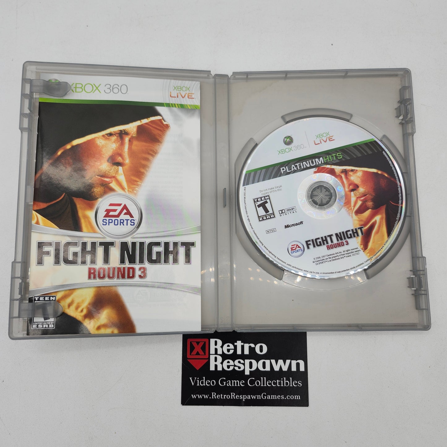 Fight Night Round 3 [Platinum Hits] - Xbox 360 (Complete)
