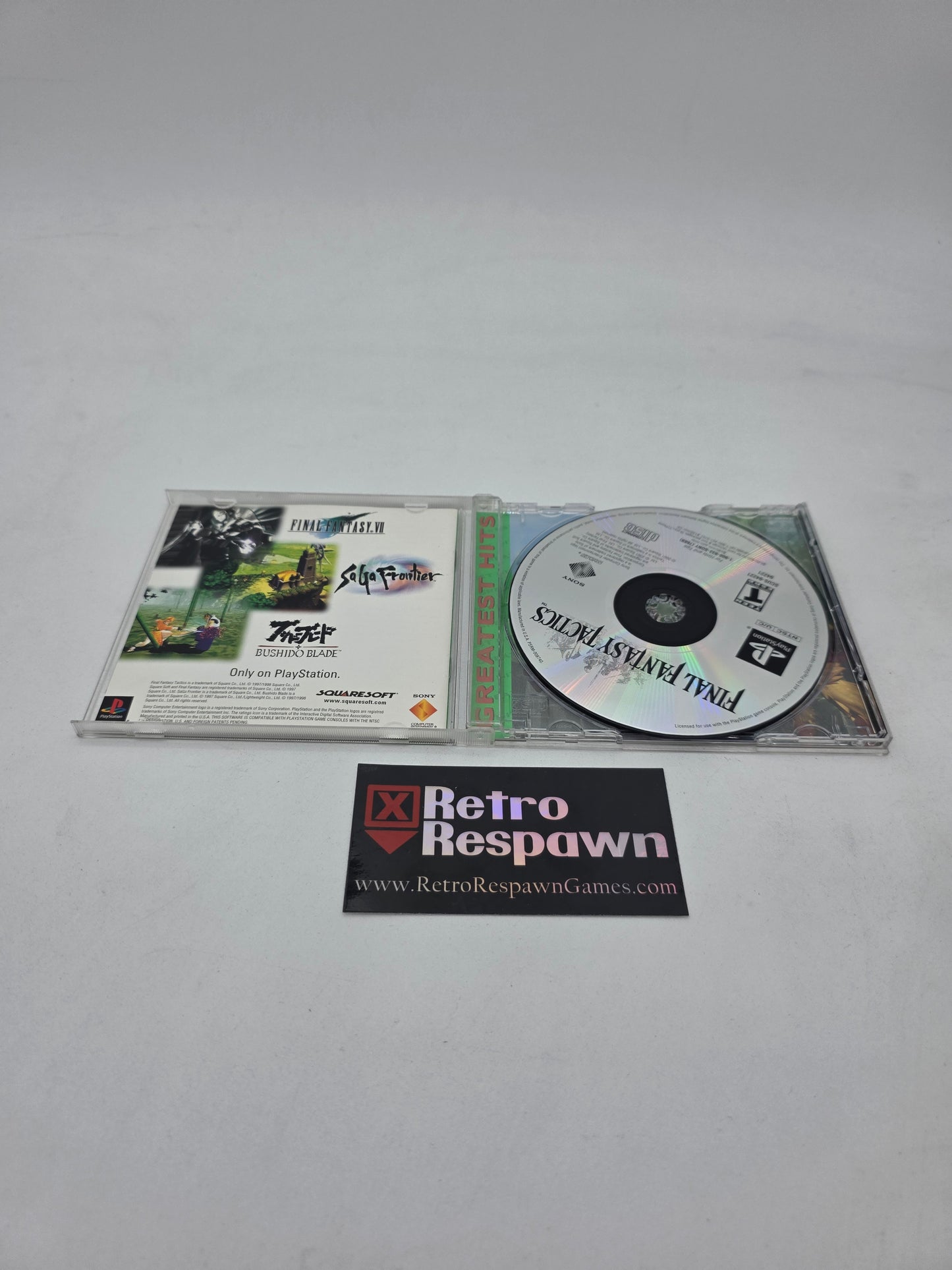 Final Fantasy Tactics [Greatest Hits] - Playstation (Complete)