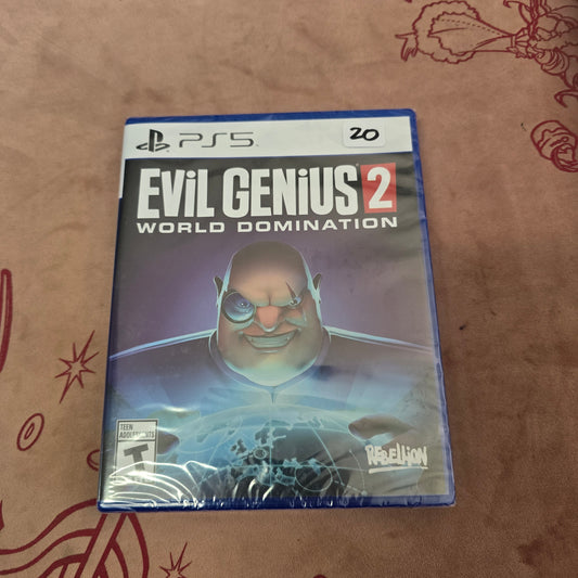 Evil Genius 2: World Domination - PlayStation 5 (Sealed)