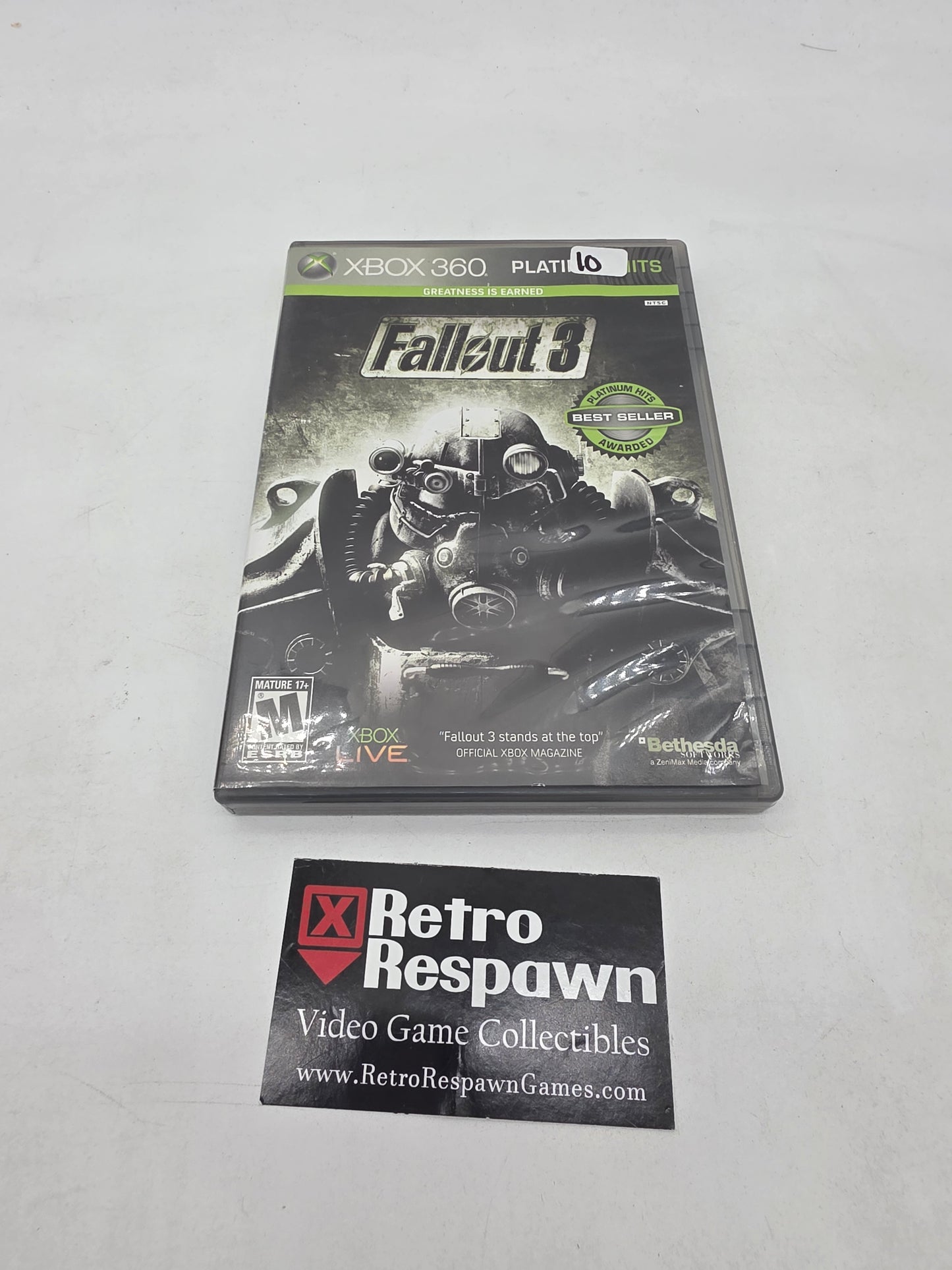 Fallout 3 [Platinum Hits] - Xbox 360 (Complete)