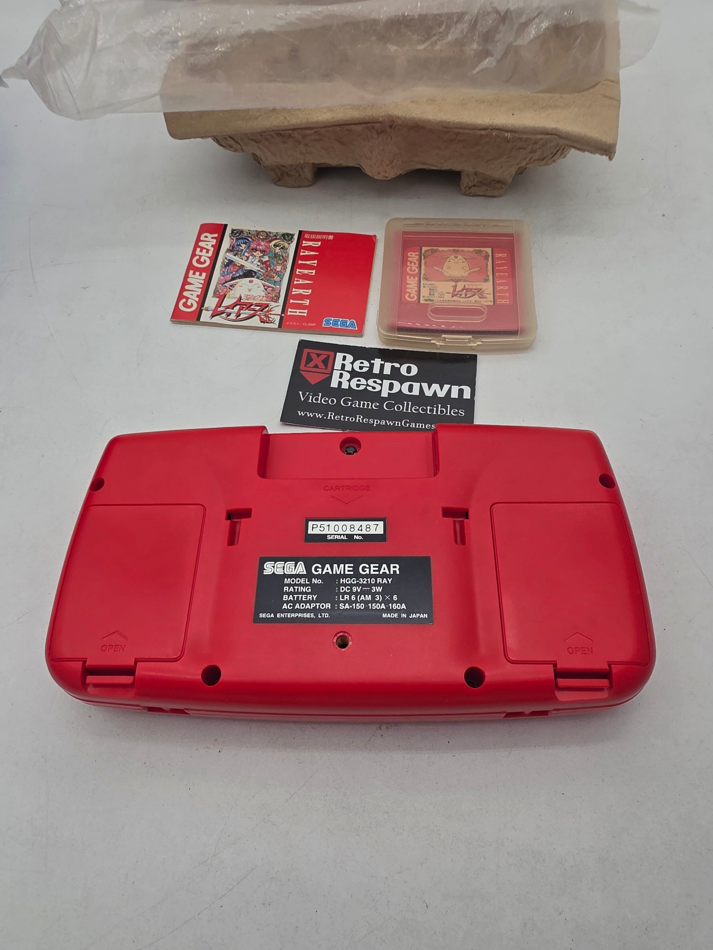 Magic Knight Rayearth Game Gear - JP Game Gear (Complete)