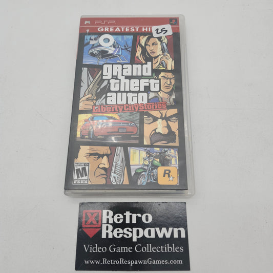 Grand Theft Auto Liberty City Stories [Greatest Hits] - PSP (Complete No Map)