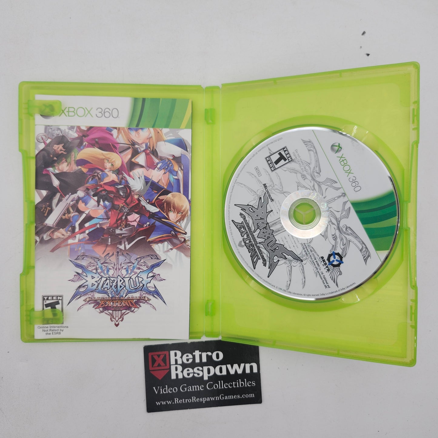 Blazblue: Continuum Shift Extend - Xbox 360 (Complete)