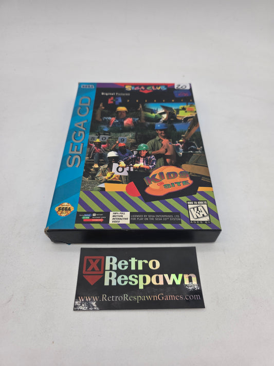 Kids on Site - Sega CD (Complete)