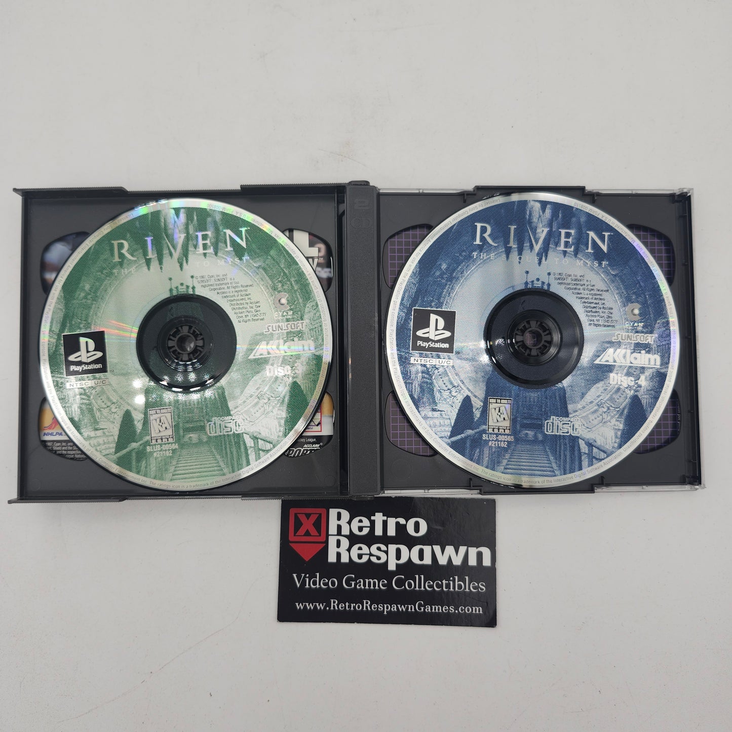 Riven The Sequel to Myst - Playstation (Complete)