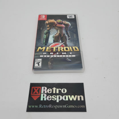 Metroid Prime Remastered - Nintendo Switch (Complete)