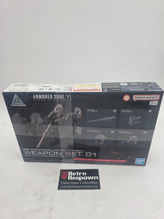 Armored Core VI Fires of Rubicon Weapon Set 01 [Model Kit] - Figure/Statue (Sealed)