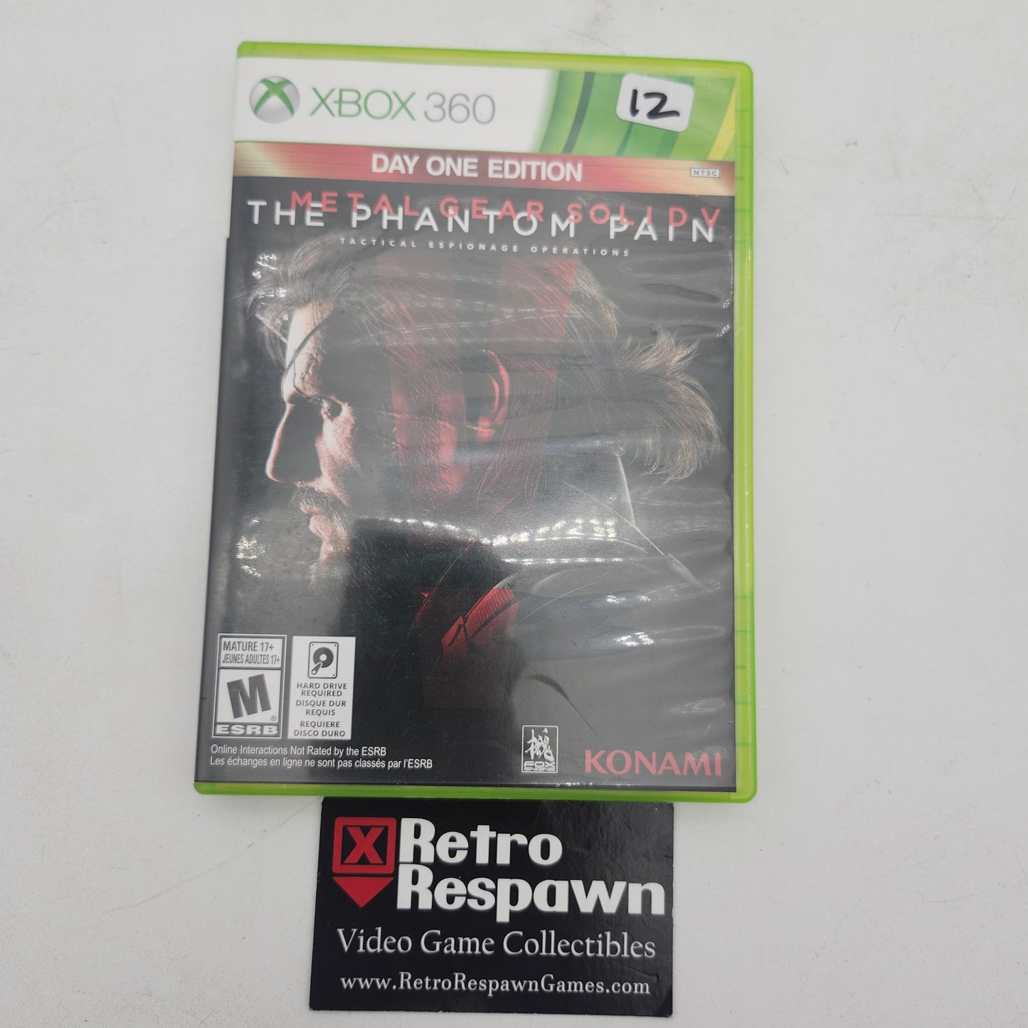 Metal Gear Solid V: The Phantom Pain [Day One] - Xbox 360 (Complete)