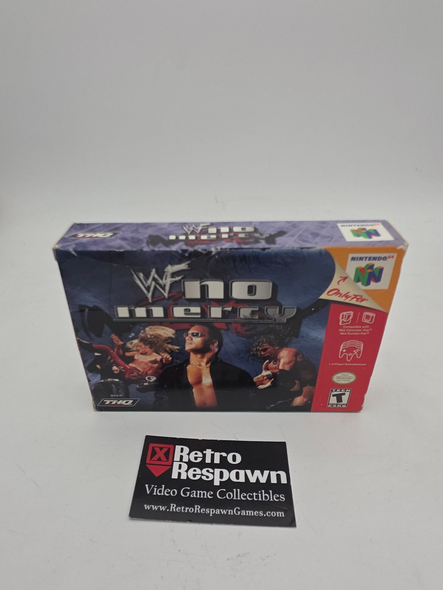WWF No Mercy - Nintendo 64 (Complete)