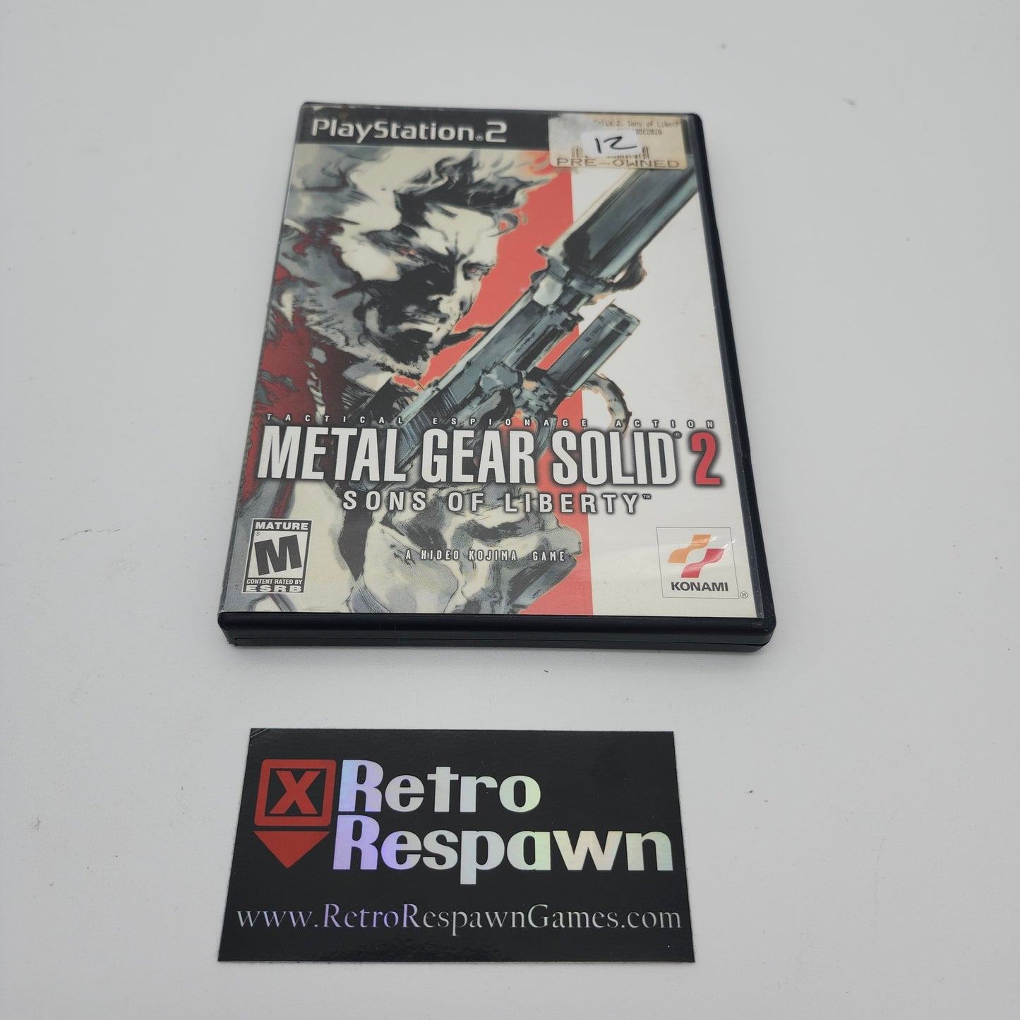 Metal Gear Solid 2 - Playstation 2 (Complete)