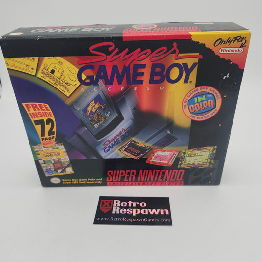 Super Gameboy Big Box - Super Nintendo (Complete)