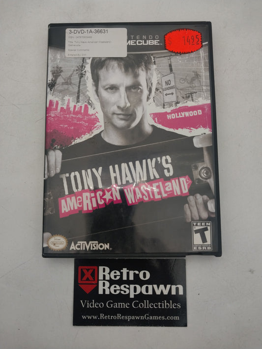 Tony Hawk American Wasteland - Gamecube (Missing Manual)