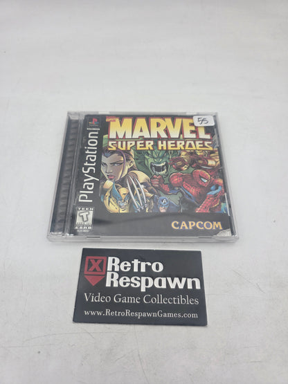 Marvel Super Heroes - Playstation (Complete)