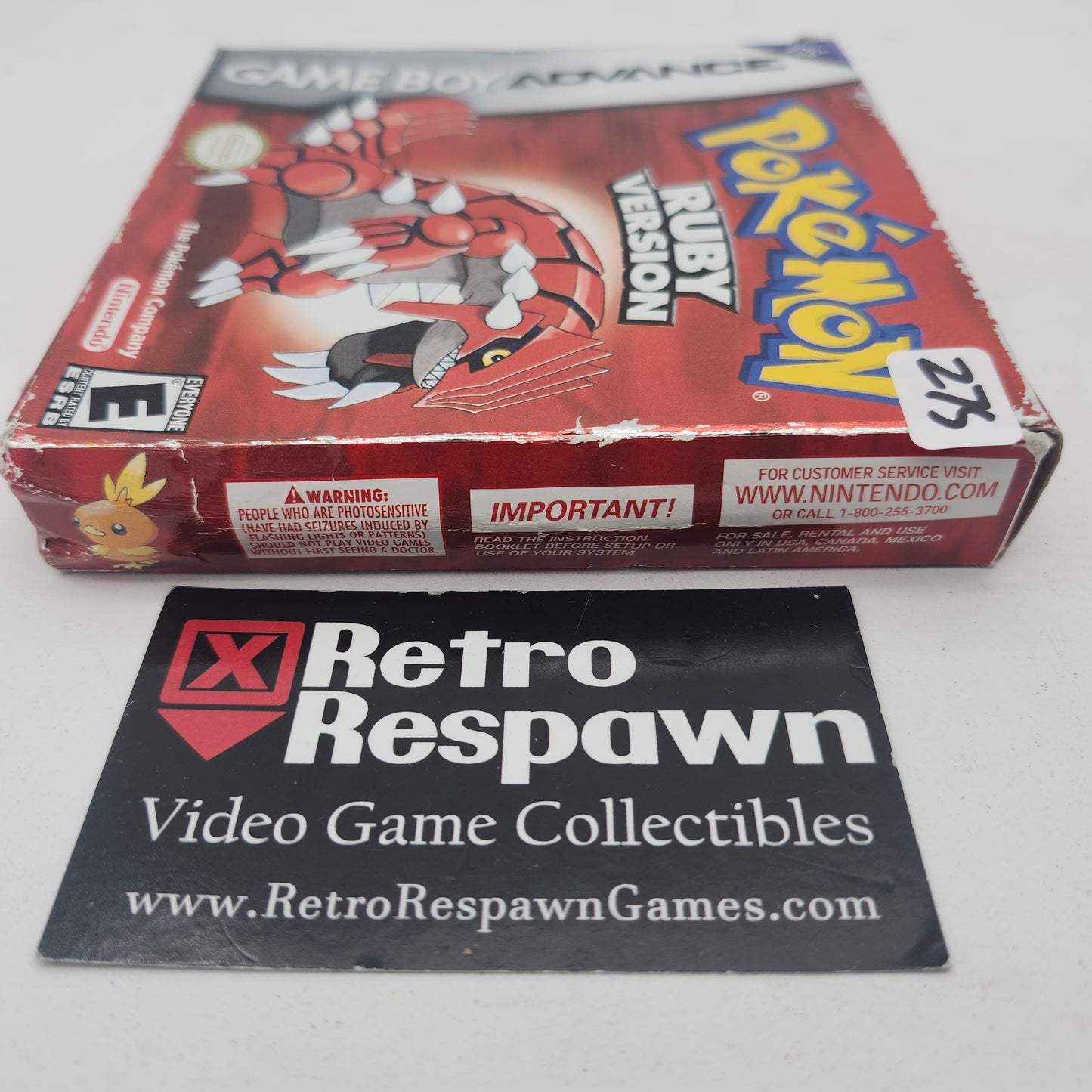 Pokemon Ruby - GameBoy Advance (Complete)