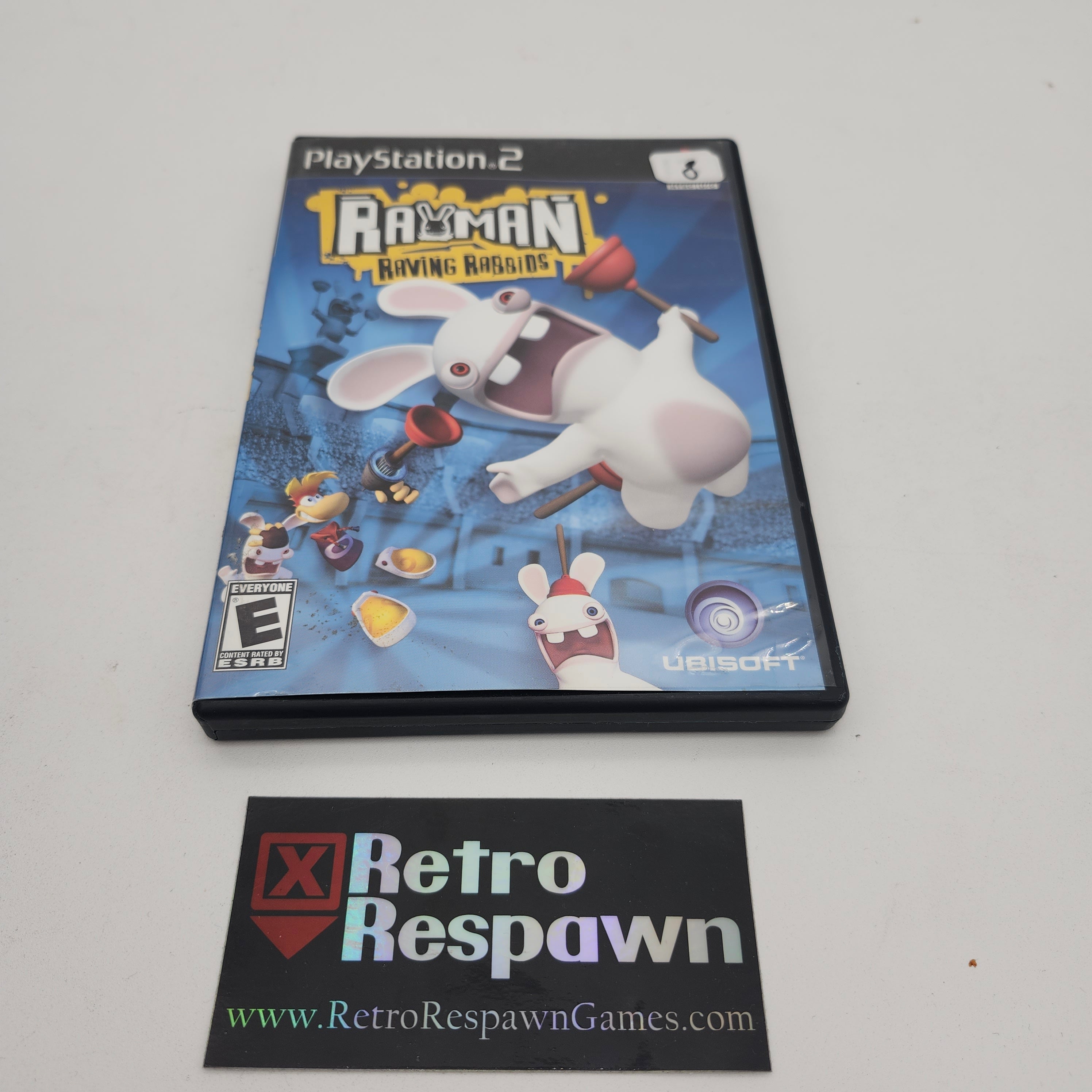 Rayman Raving Rabbids - Playstation 2 (Complete) – Retro Respawn