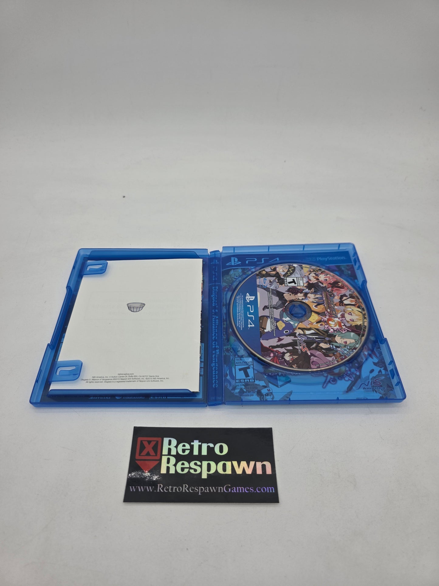 Disgaea 5: Alliance of Vengeance - Playstation 4 (Complete)