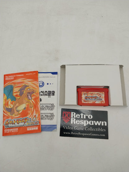Pokemon FireRed - JP GameBoy Advance (Complete)