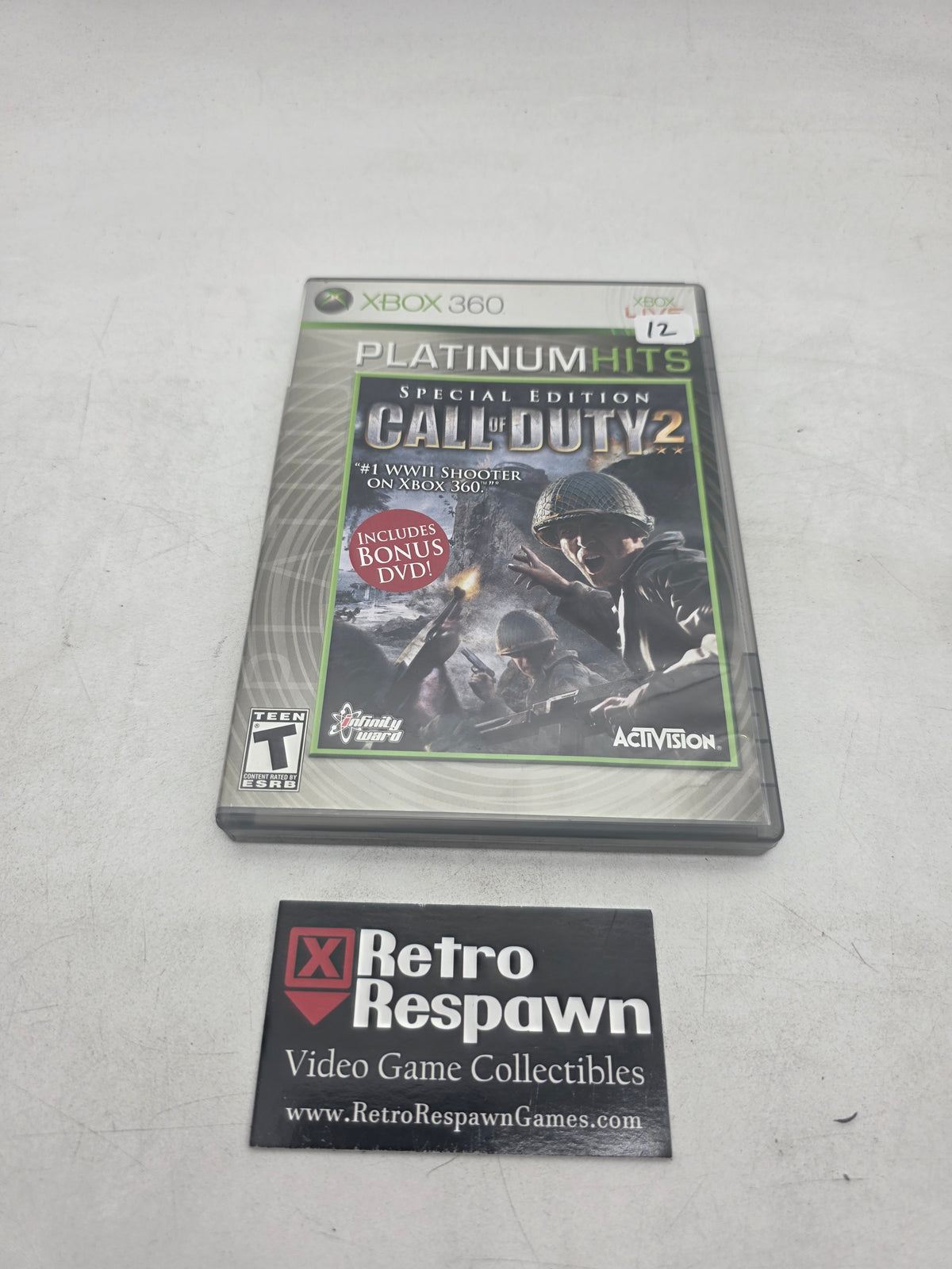 Call of Duty 2 [Platinum Hits] - Xbox 360 (Complete)