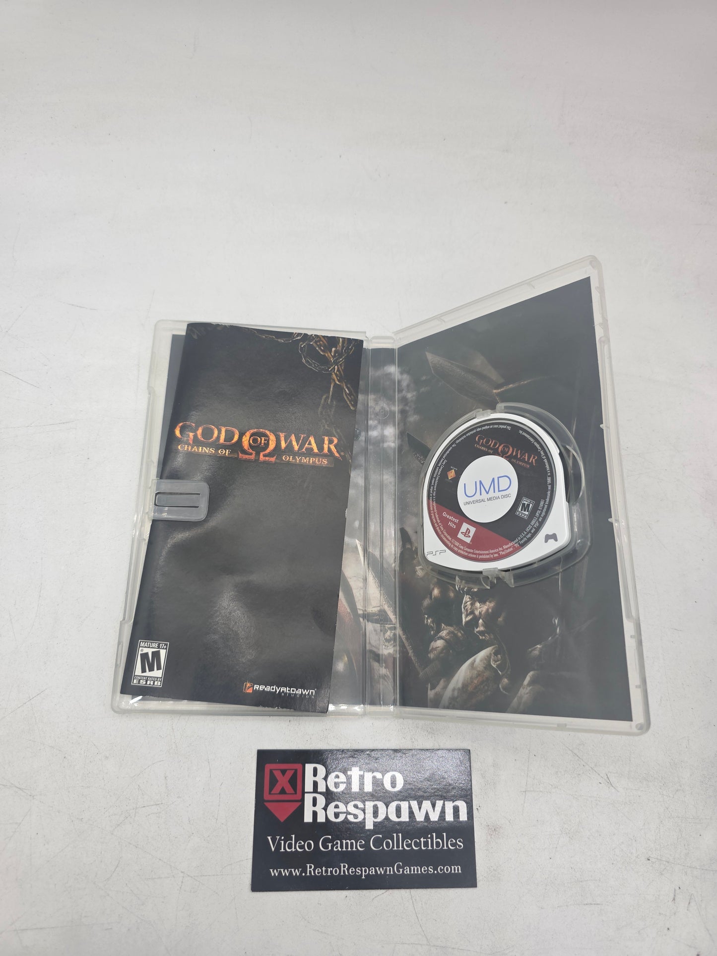 God of War Chains of Olympus [Greatest Hits] - PSP (Complete)