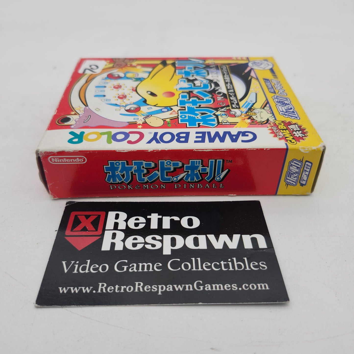 Pokemon Pinball - JP GameBoy Color (Complete)