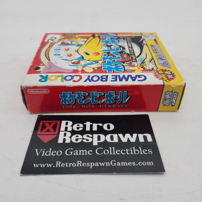 Pokemon Pinball - JP GameBoy Color (Complete)