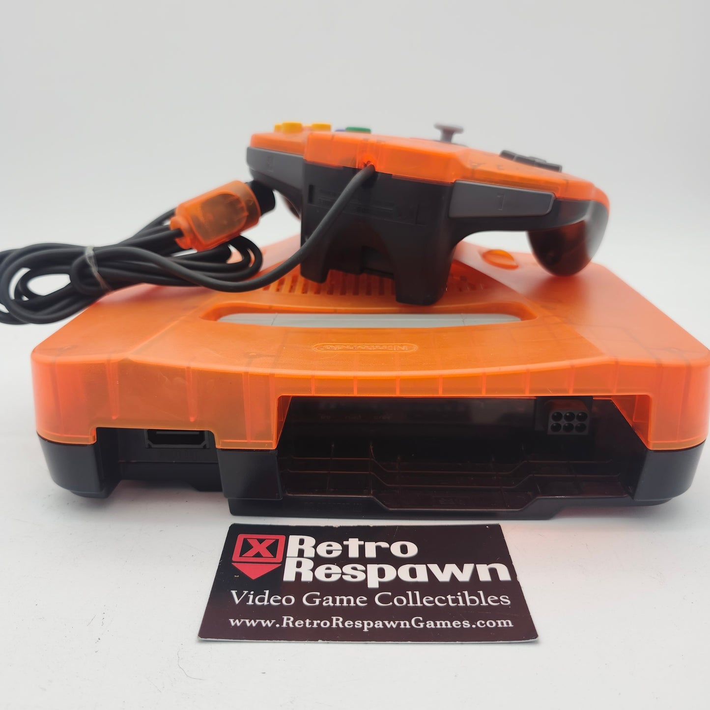 Nintendo 64 Daiei Hawks Orange & Black System - JP Nintendo 64