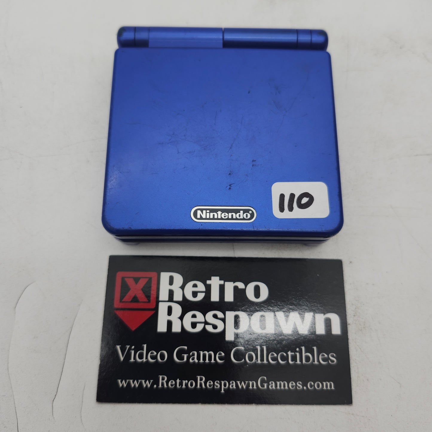 Blue Gameboy Advance SP - GameBoy Advance (Console + Charger)