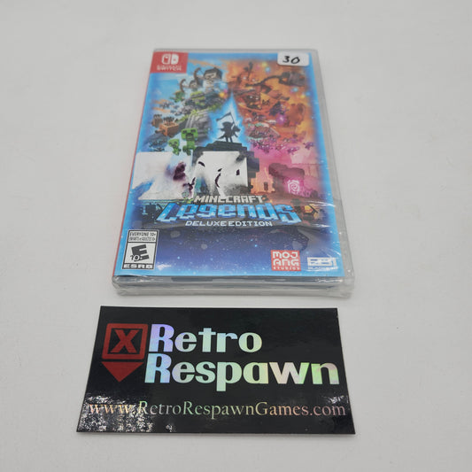 Minecraft Legends: Deluxe Edition - Nintendo Switch (Sealed)