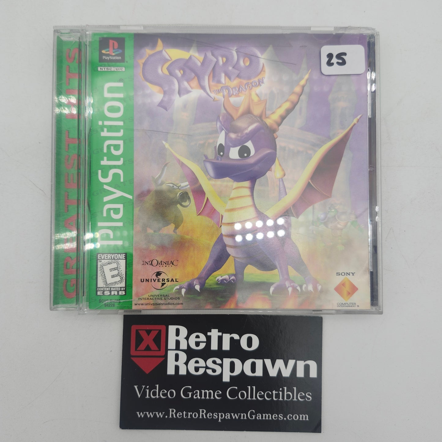 Spyro the Dragon [Greatest Hits] - Playstation (Complete)
