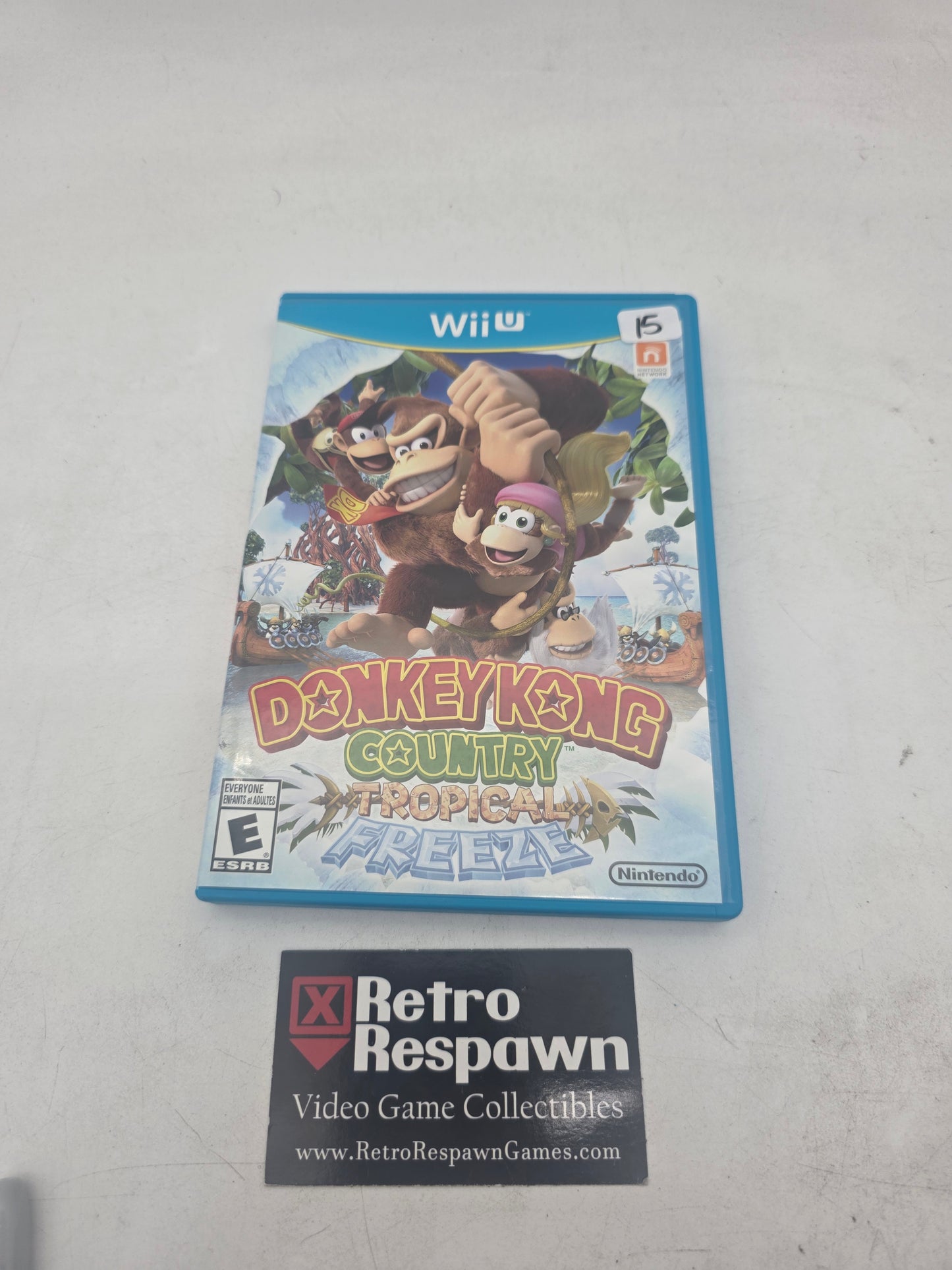 Donkey Kong Country: Tropical Freeze - Wii U (Complete)