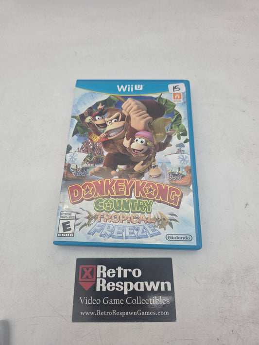 Donkey Kong Country: Tropical Freeze - Wii U (Complete)