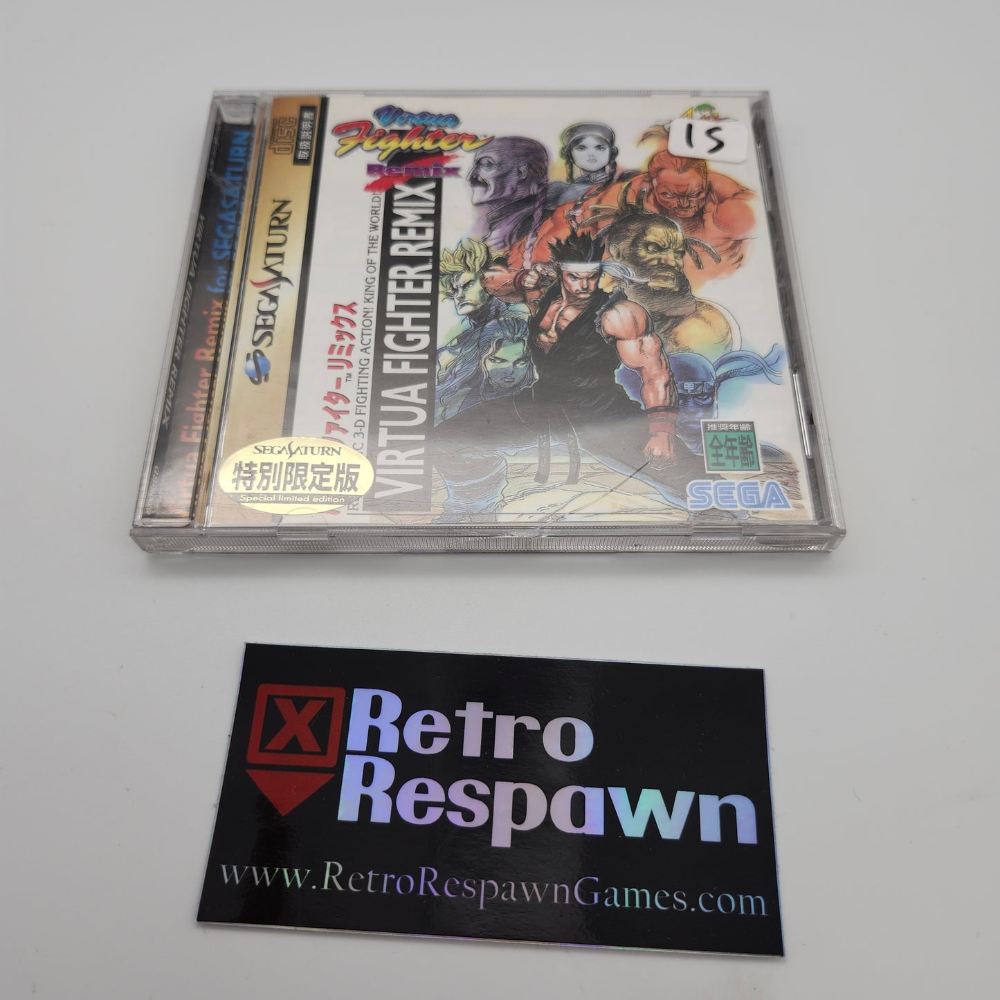 JP Virtua Fighter Remix - JP Sega Saturn (Complete)