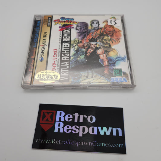 JP Virtua Fighter Remix - JP Sega Saturn (Complete)