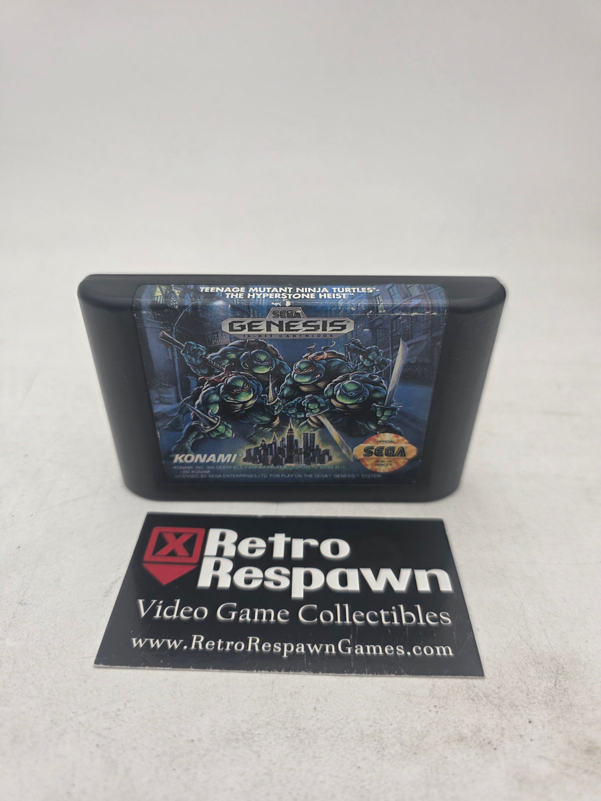 Teenage Mutant Ninja Turtles Hyperstone Heist - Sega Genesis (Game Only)