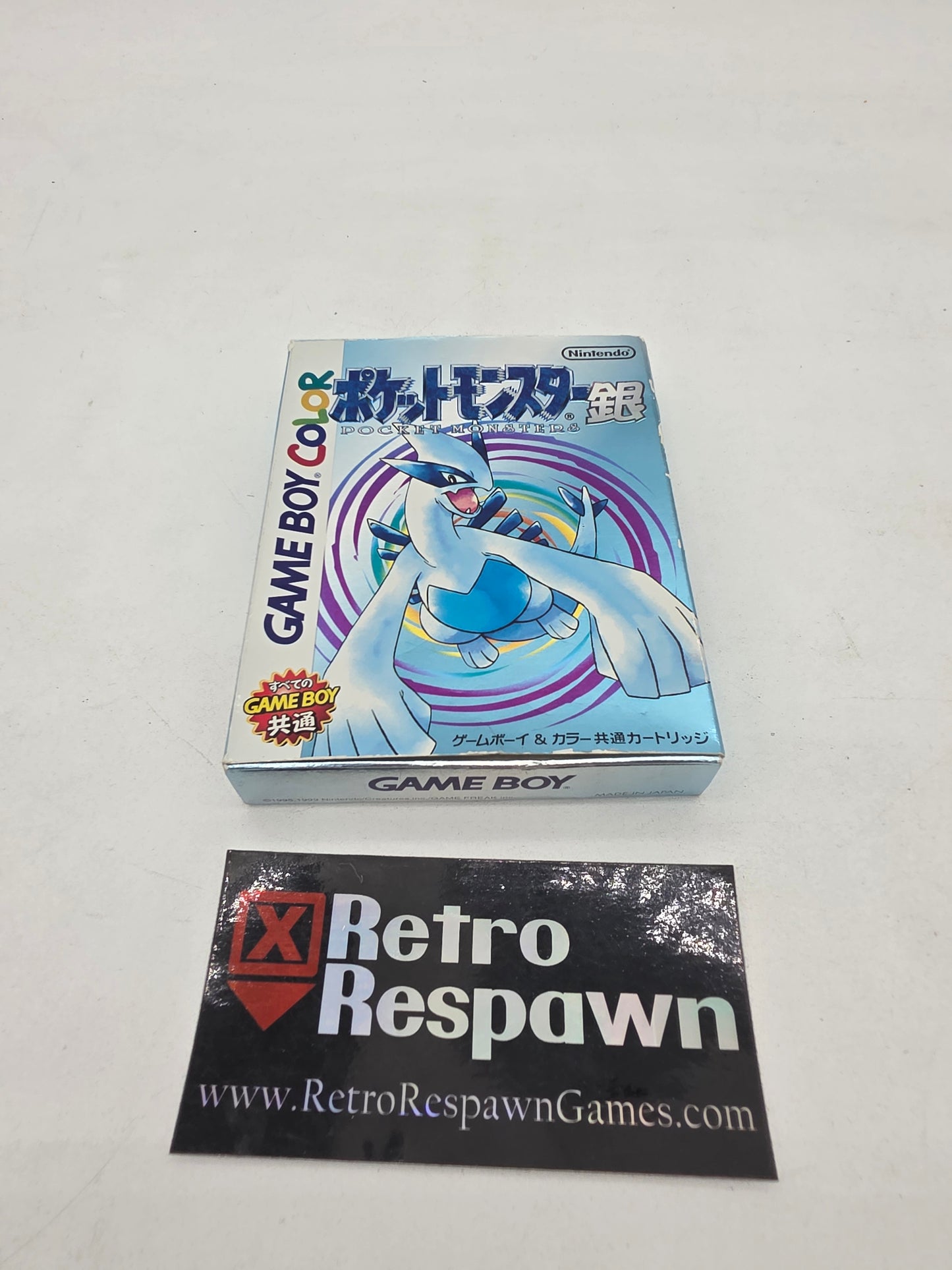 Pokemon Silver - JP GameBoy Color (Complete)
