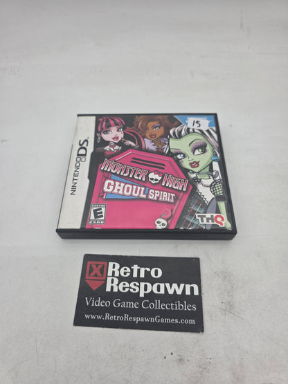 Monster High: Ghoul Spirit - Nintendo DS (Complete)
