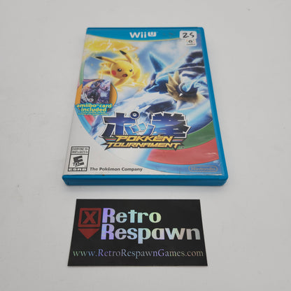 Pokken Tournament [Shadow Mewtwo amiibo Card] - Wii U (Complete)