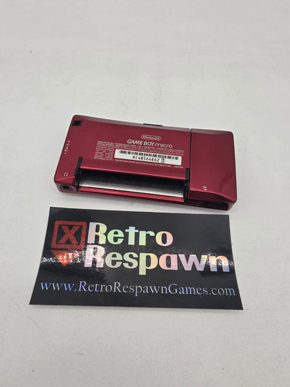 GBA Micro [20th Anniversary Edition] - GameBoy Advance (Console and Charger)