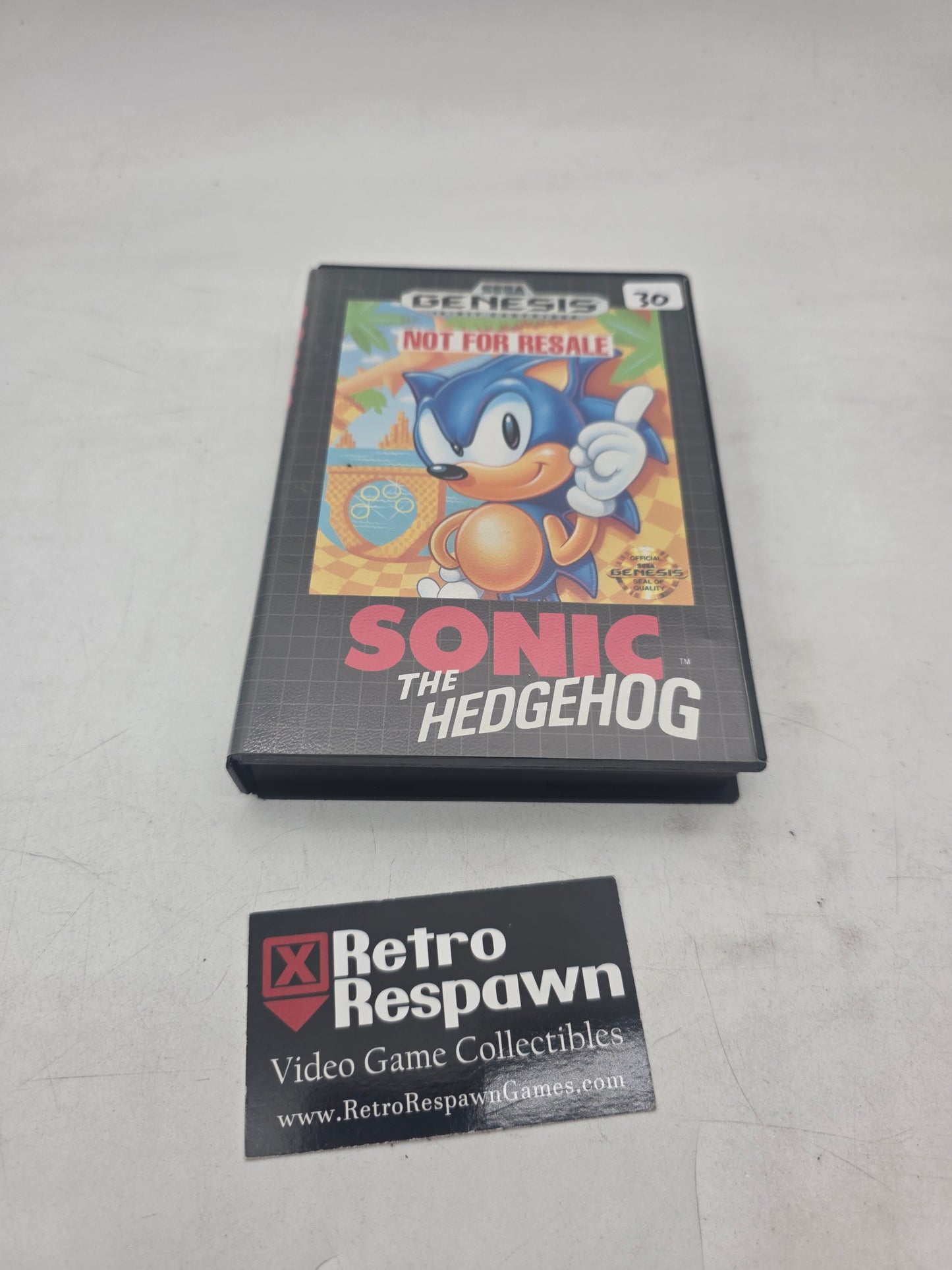 Sonic the Hedgehog [Not for Resale] - Sega Genesis (Complete)